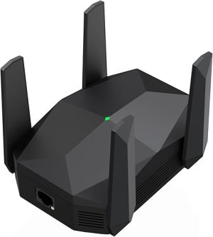 WiFi Extender Signal Booster with Gigabit Ethernet Port, Dual Band (2.4G&5.8G) WiFi Repeater Cover up to 13888sp.ft,